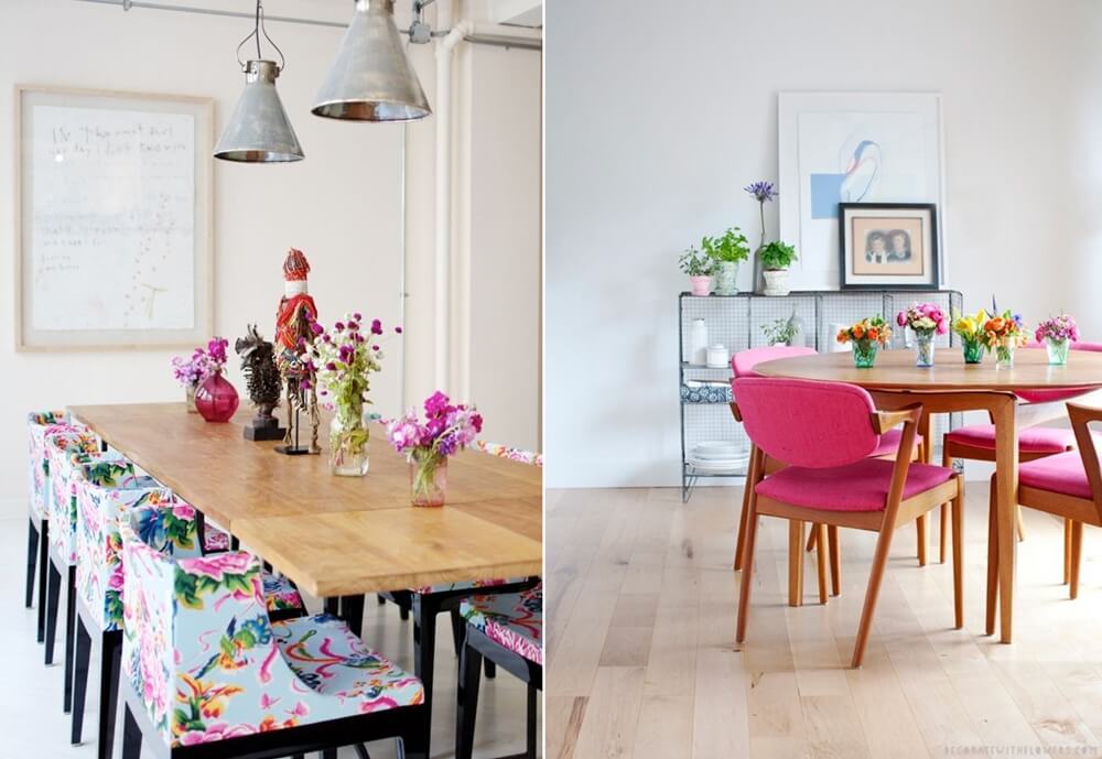 Colorful Dining Room Decor Ideas 