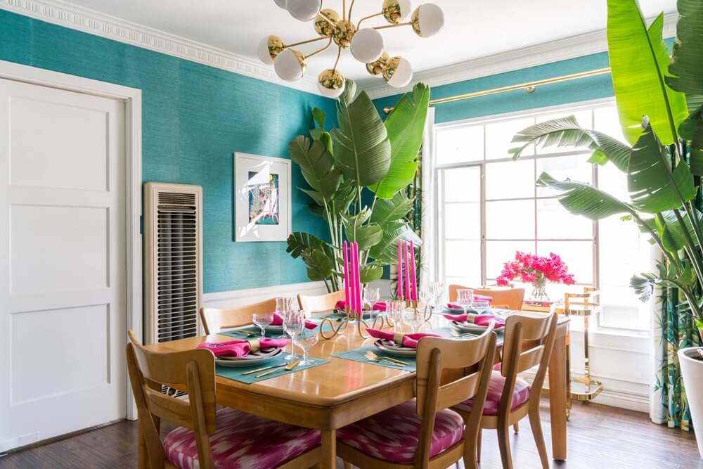 Colorful Dining Room Decor Ideas 