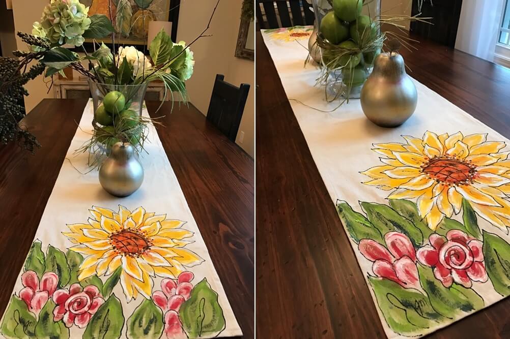 Table Runner Makeover Ideas