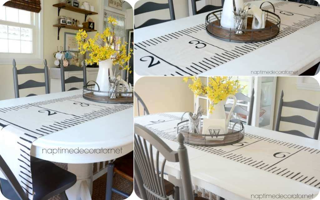 Table Runner Makeover Ideas