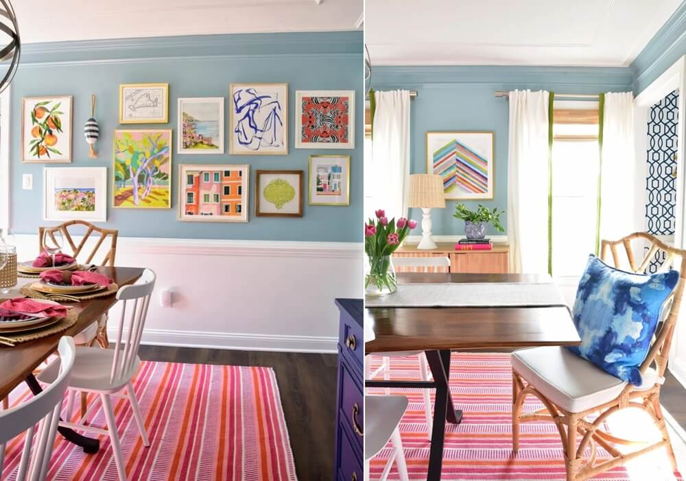 Colorful Dining Room Decor Ideas 