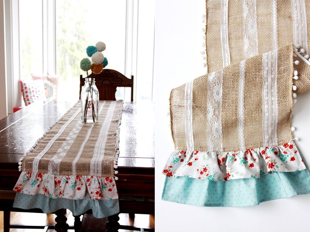 Table Runner Makeover Ideas