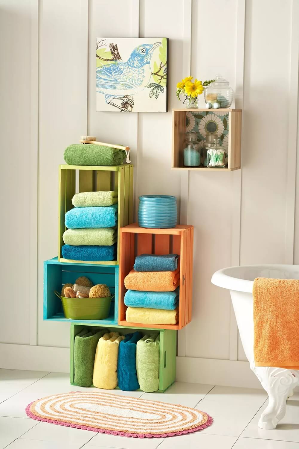 20 Colorful Bathroom Decor Ideas