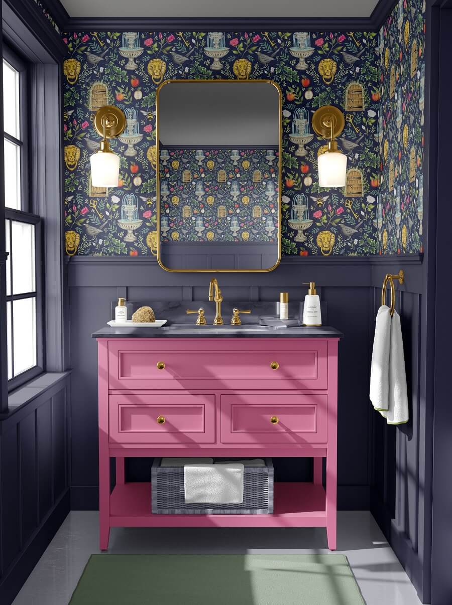 20 Colorful Bathroom Decor Ideas