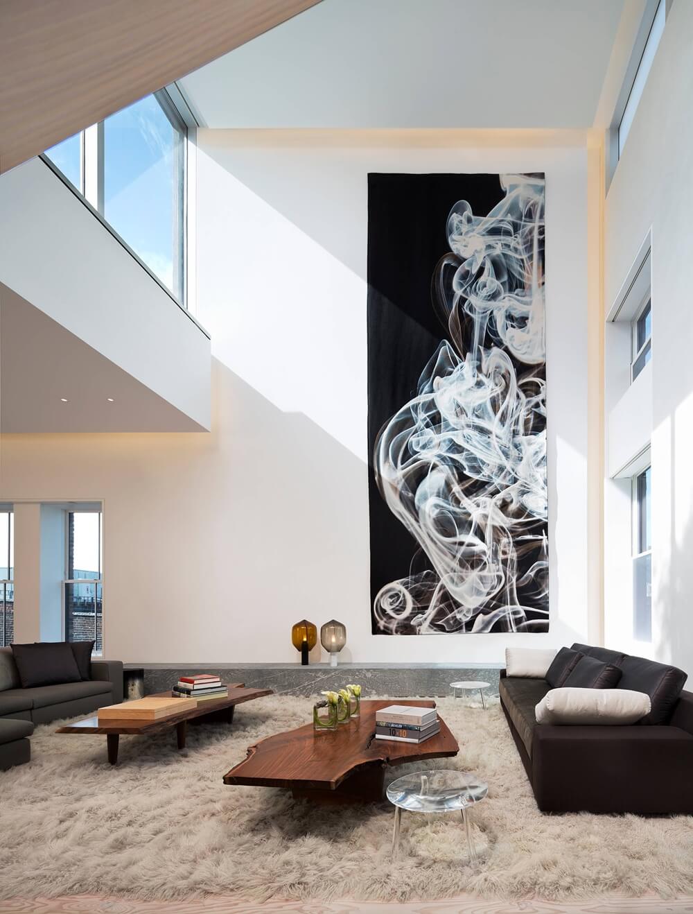 13 Tall Living Room Wall Decor Ideas