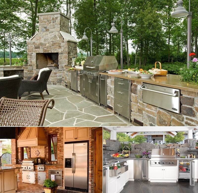 15 Interesting Outdoor Kitchen Features