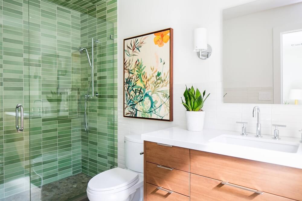 23 Green Bathroom Decor Ideas 