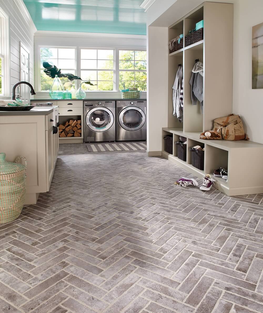 15 Laundry Room Flooring Ideas