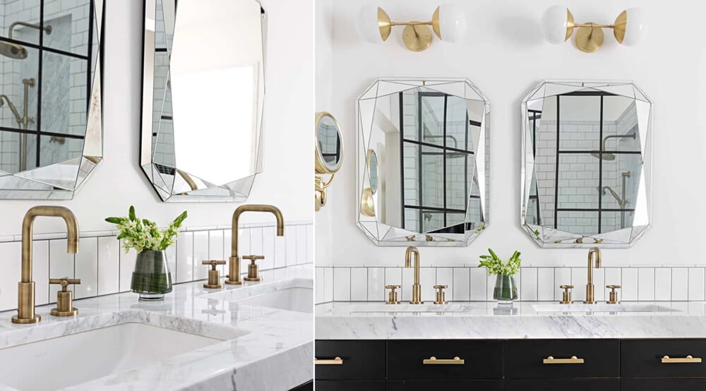 15 Vanity Backsplash Ideas 