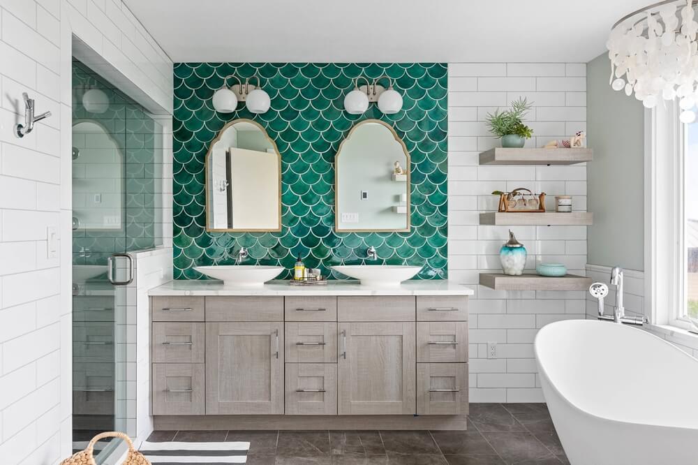 23 Green Bathroom Decor Ideas 