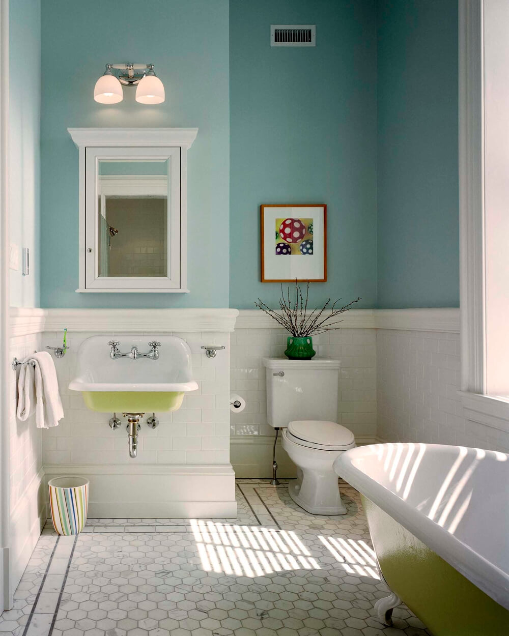 23 Green Bathroom Decor Ideas 