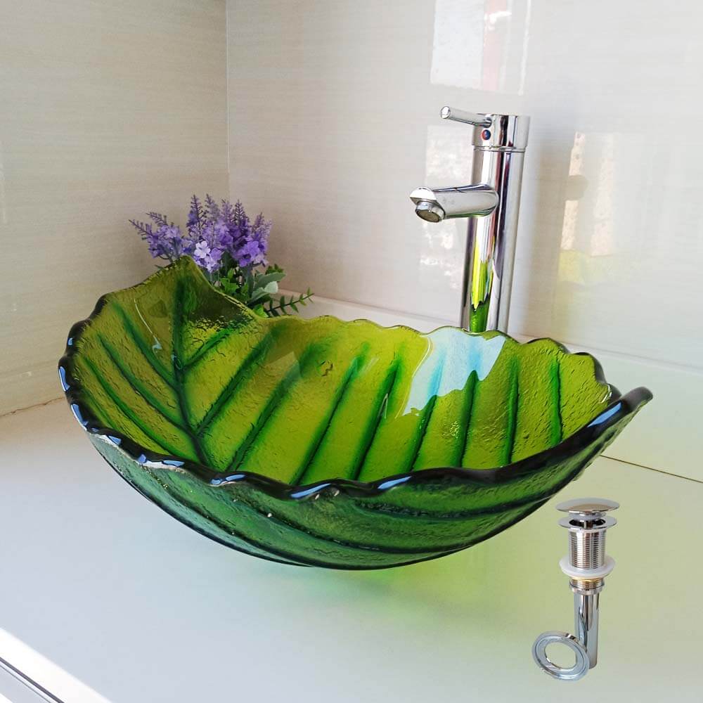 15 Leaf Bathroom Decor Ideas