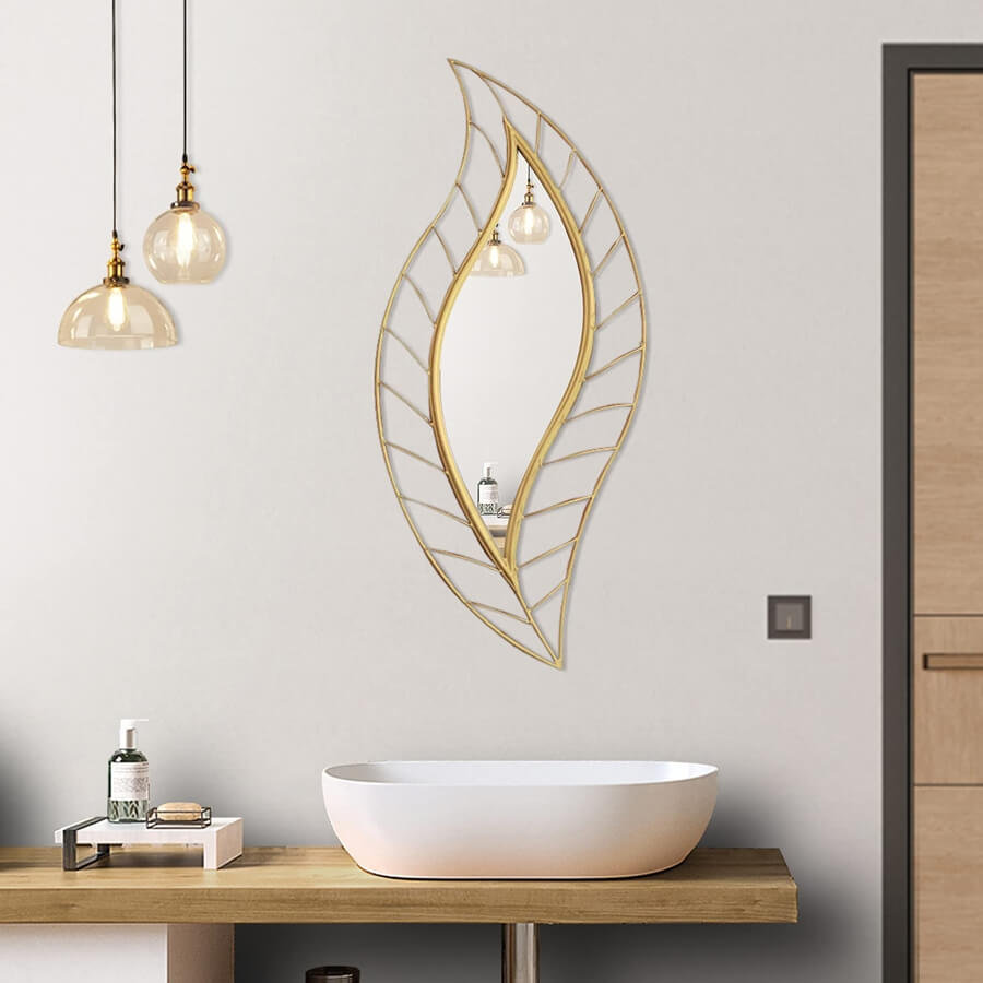 15 Leaf Bathroom Decor Ideas