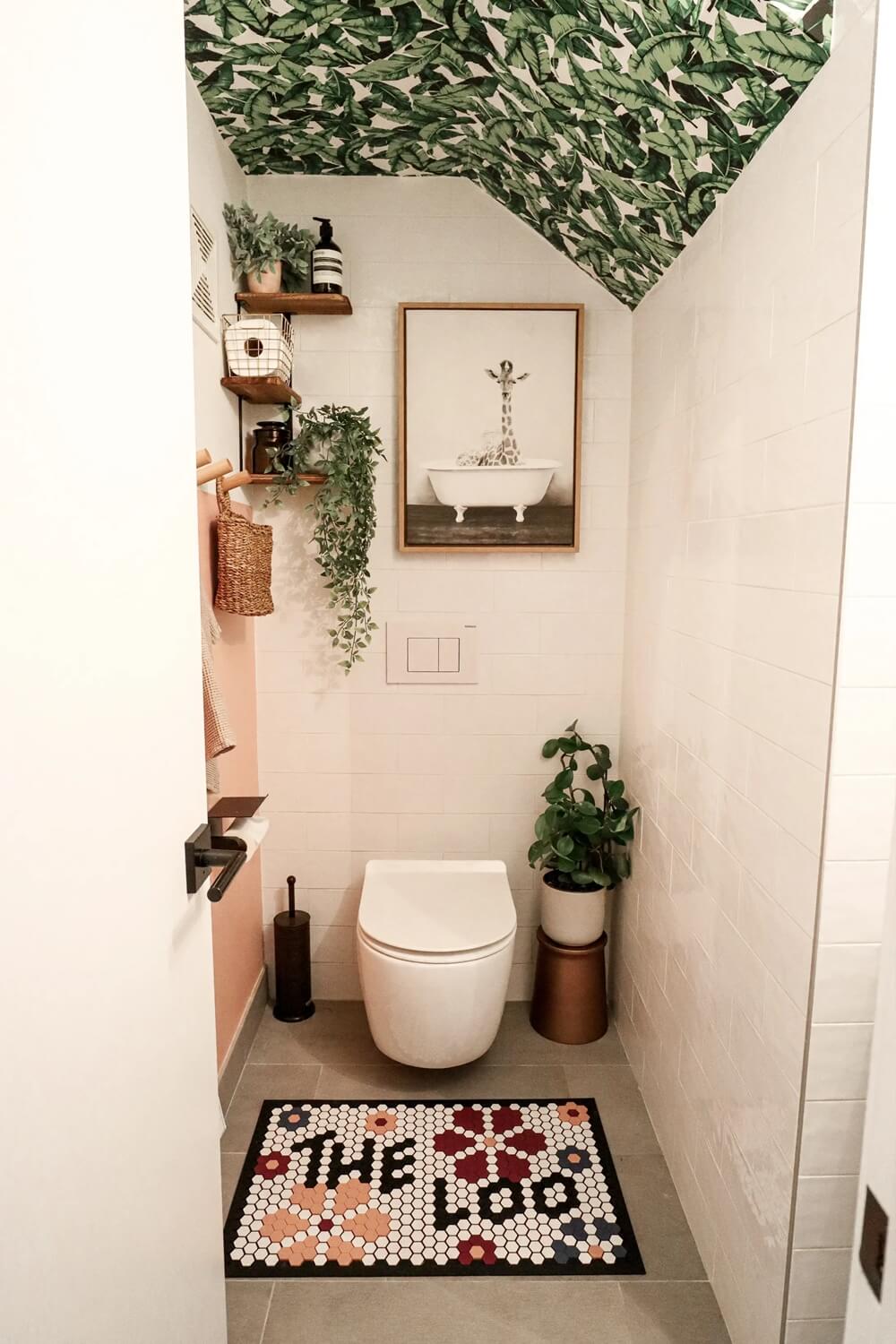 15 Leaf Bathroom Decor Ideas