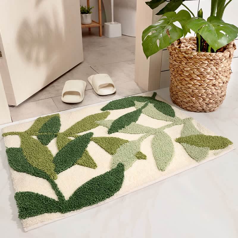 15 Leaf Bathroom Decor Ideas