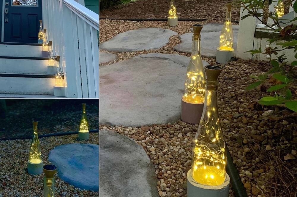 Wine Bottle Outdoor Projects