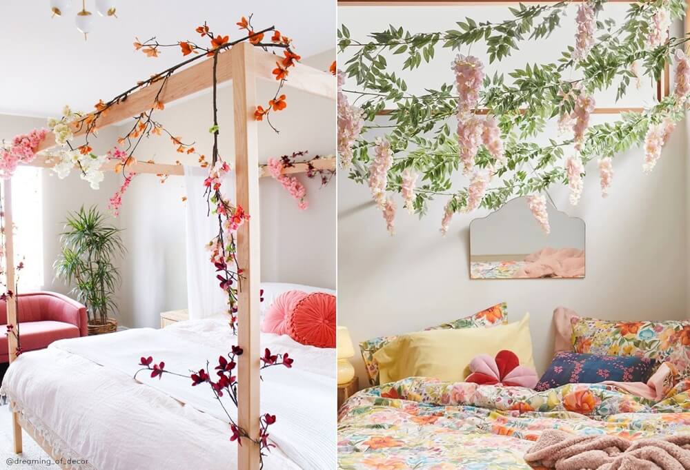 Floral Bedroom Decor Ideas 