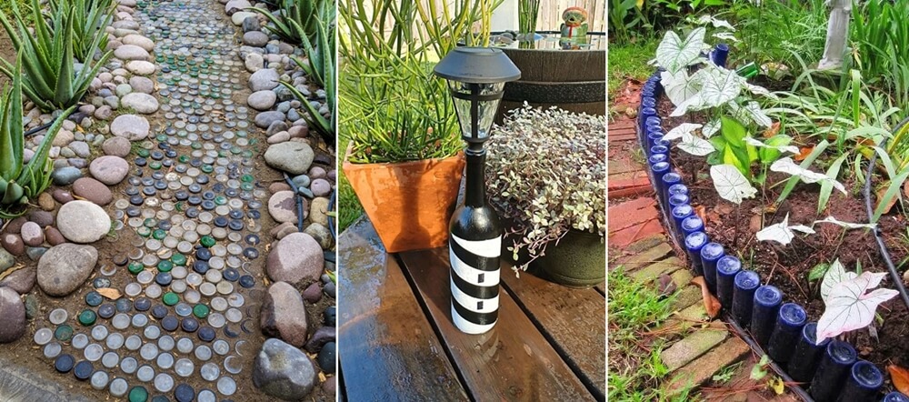 Wine Bottle Outdoor Projects