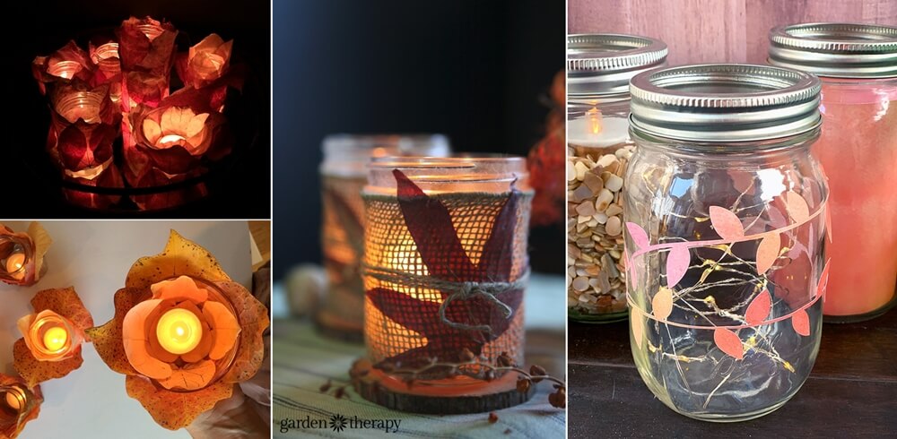 10 Autumn Themed Luminaries