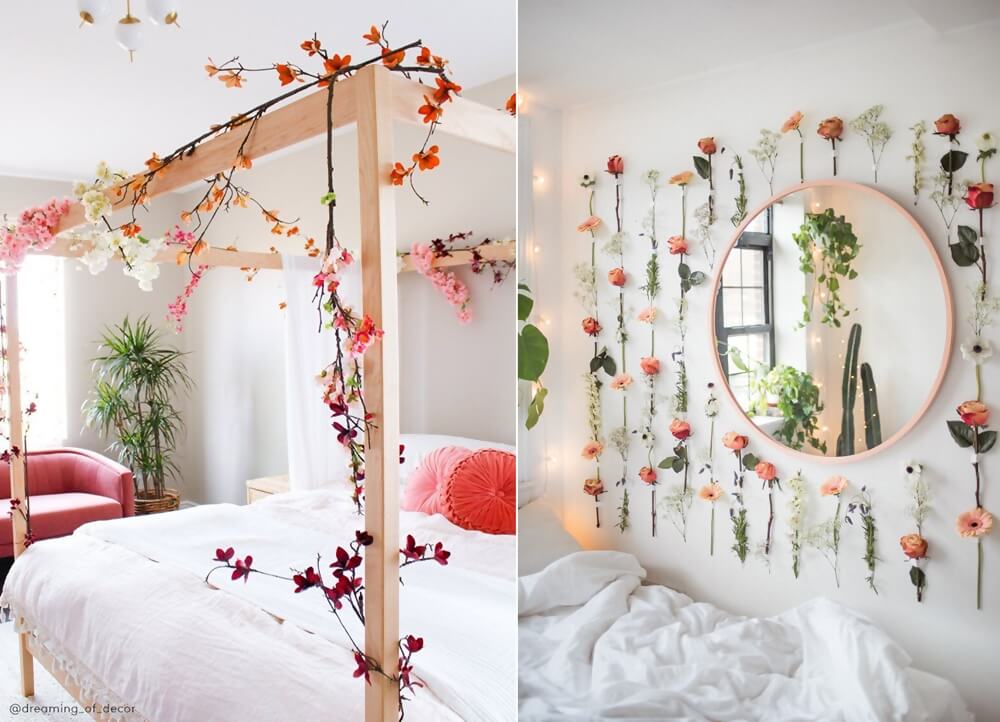 Floral Bedroom Decor Ideas 