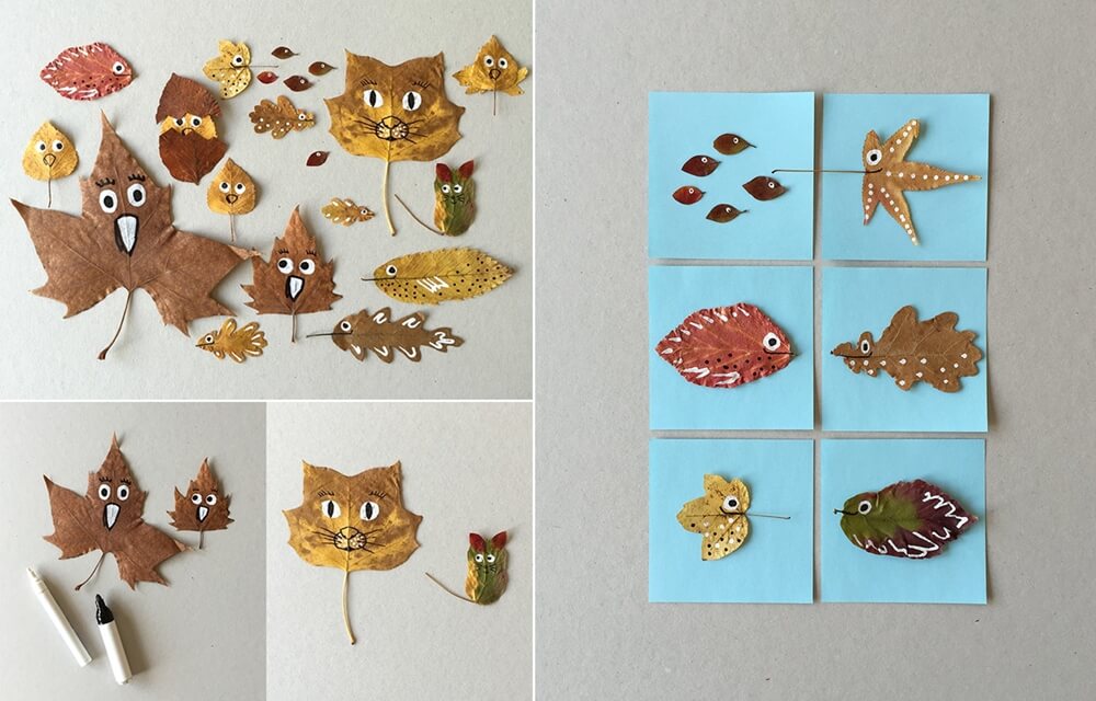 Autumn Leaf Crafts 