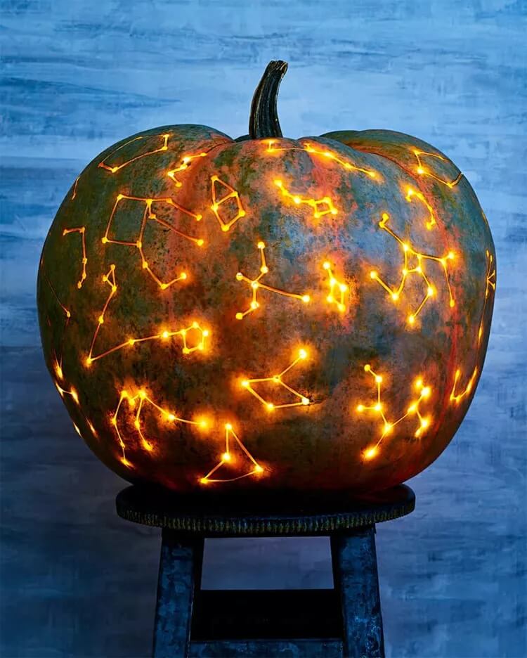 Starry Night Pumpkin