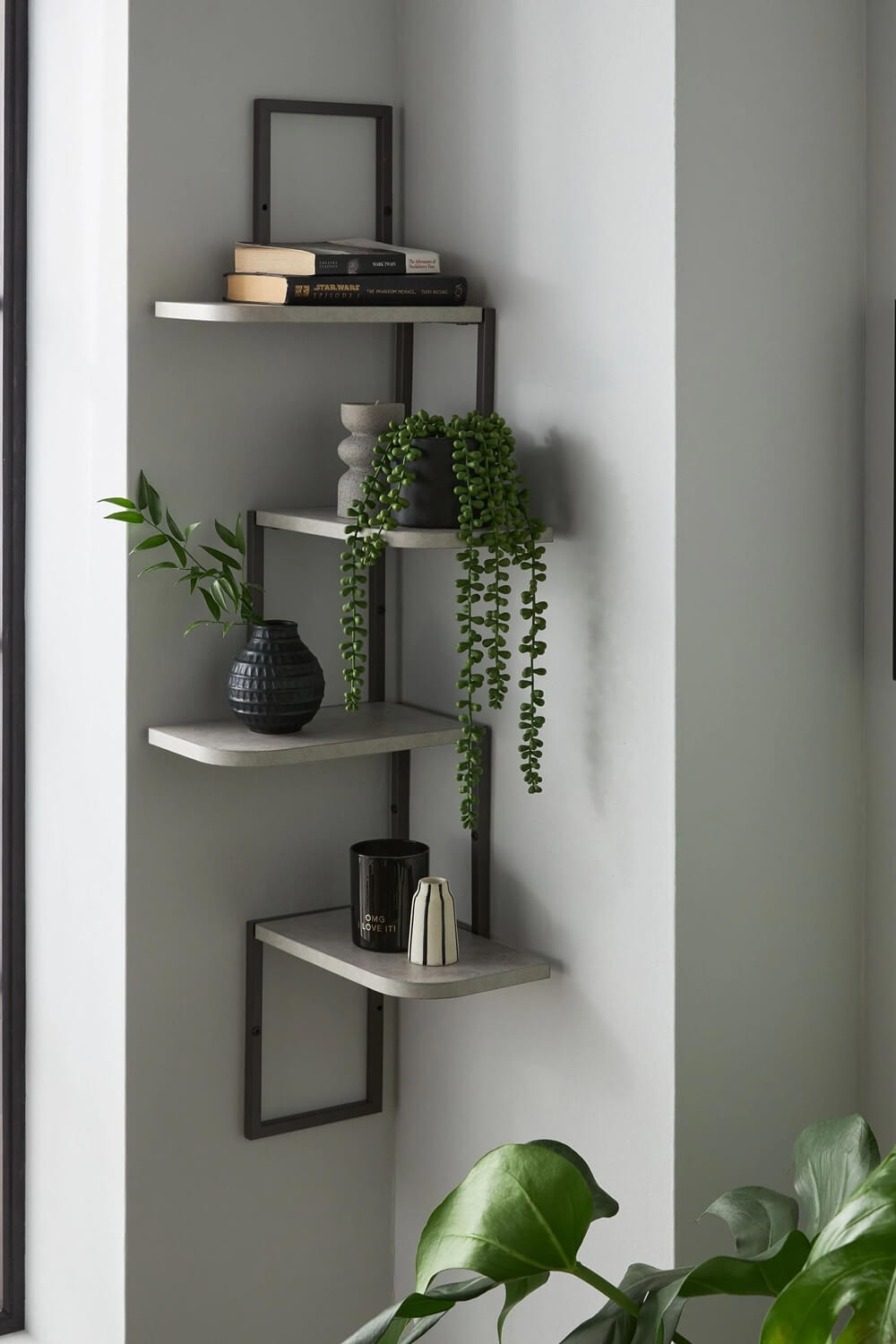 Corner Wall Shelves