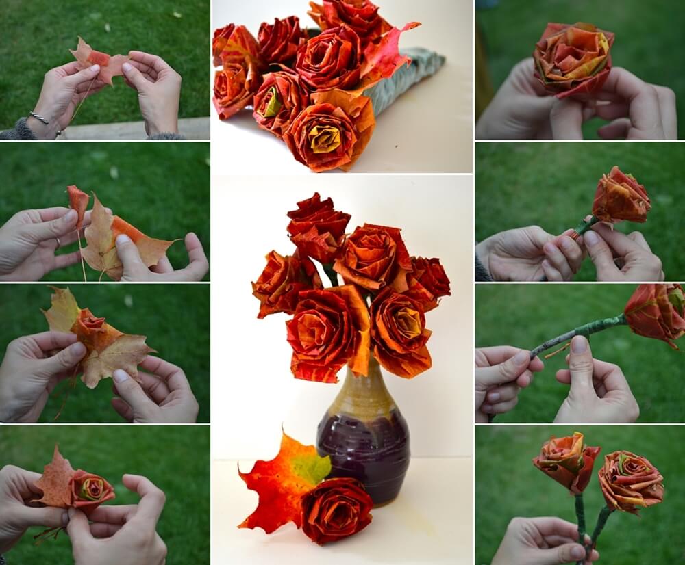 Autumn Leaf Crafts 