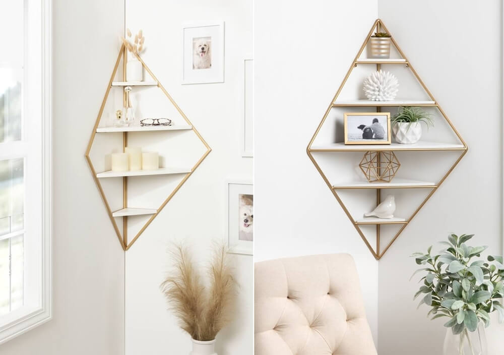 Corner Wall Shelves