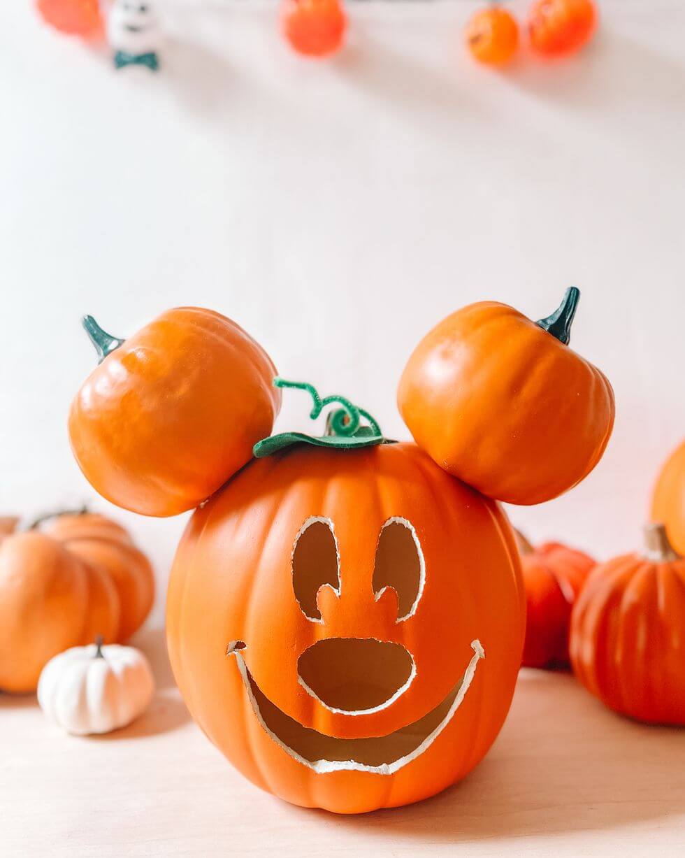 Mickey Mouse Pumpkin