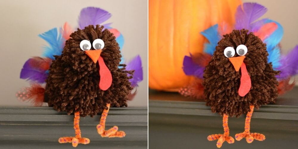 A Pom Pom Turkey 