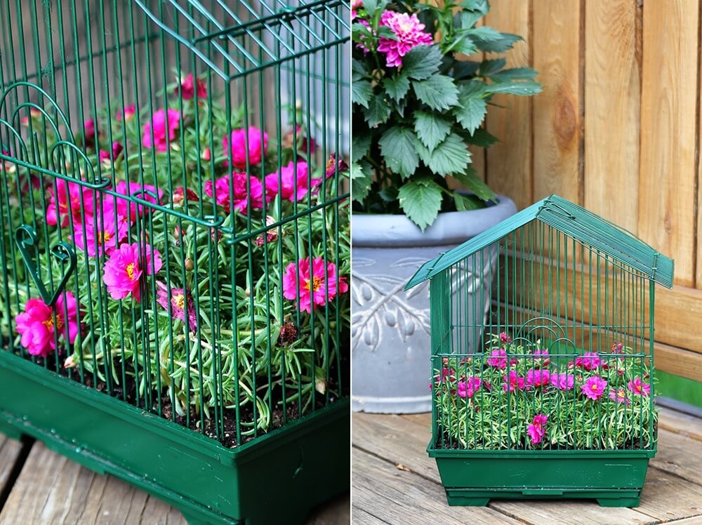 Birdcage Flower Planter 