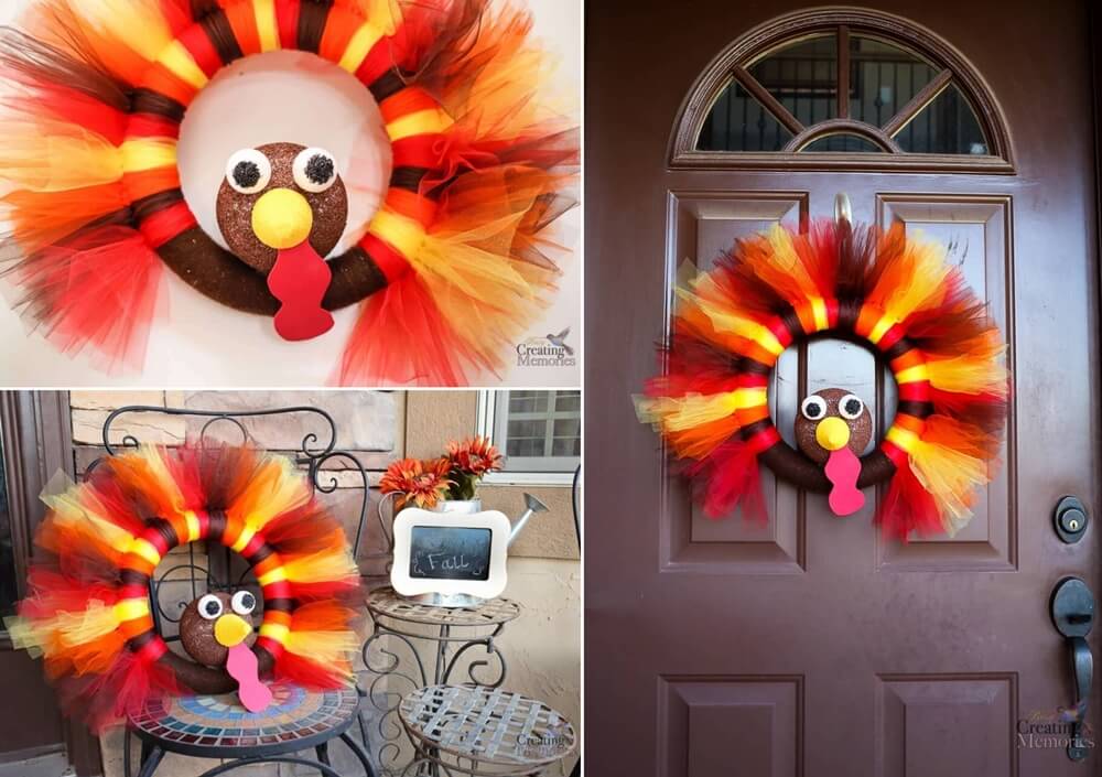 A Turkey Wreath