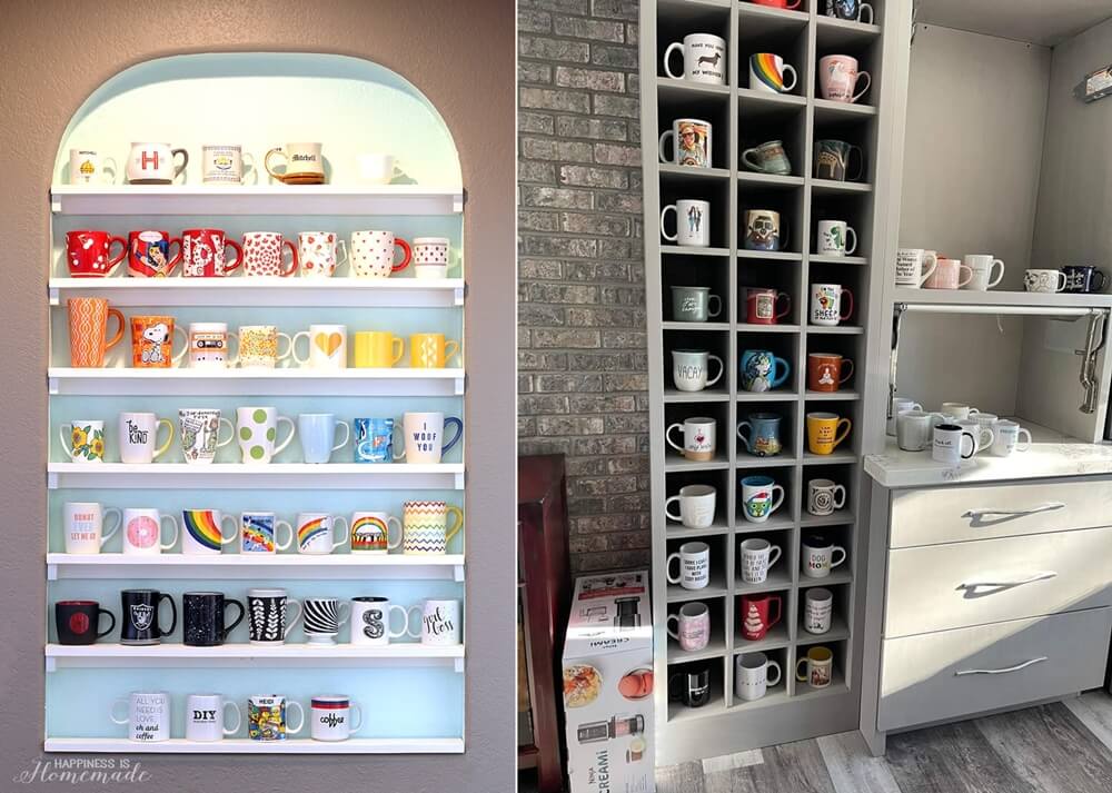 coffee mug storage