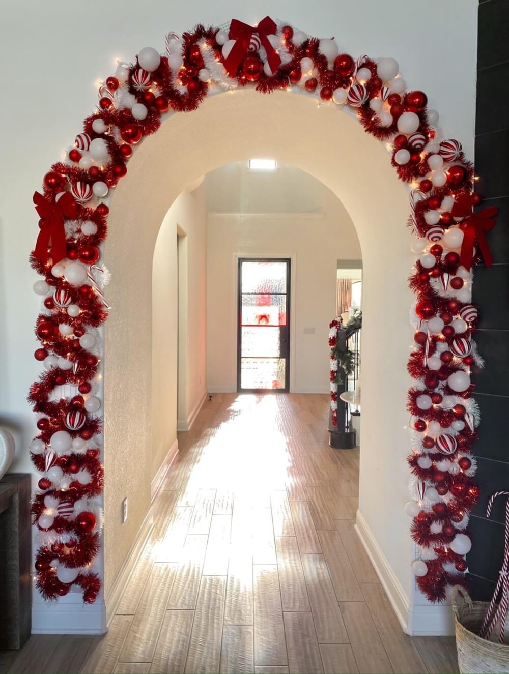 A Festive Doorway Arch