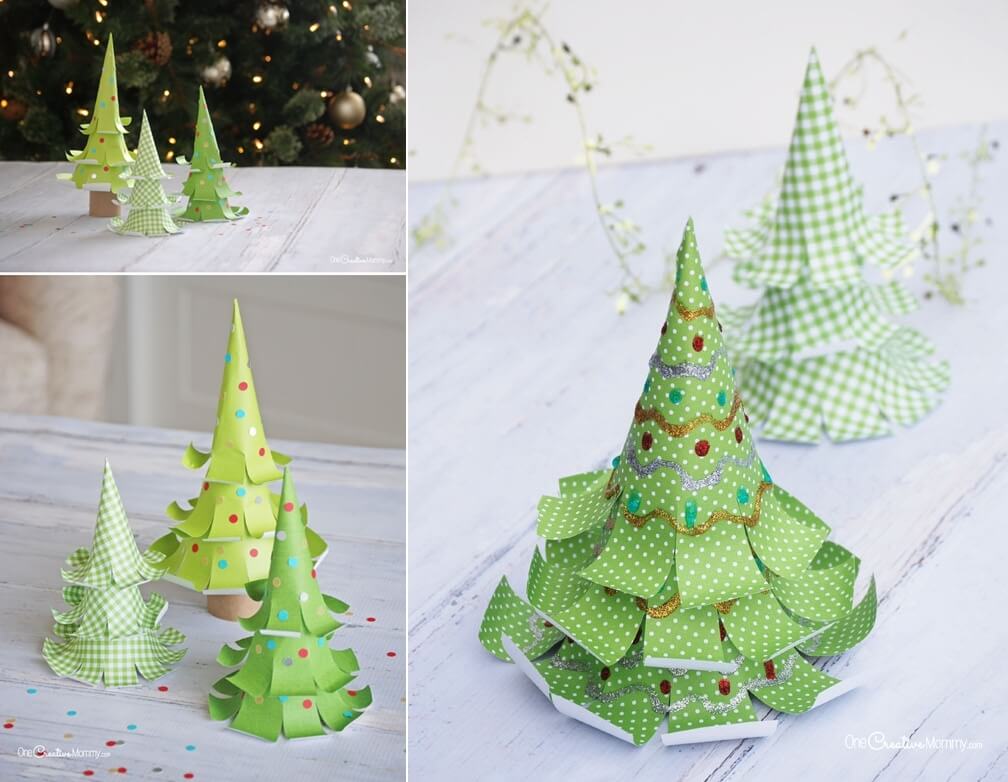 Paper Christmas Trees