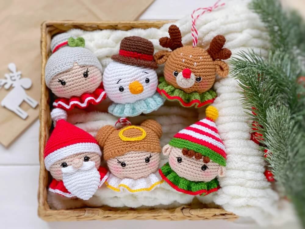 Crochet Christmas Ornaments