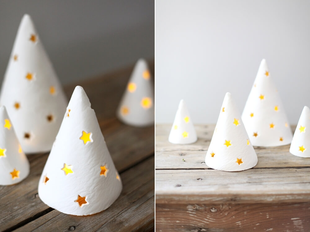 Porcelain Holiday Trees