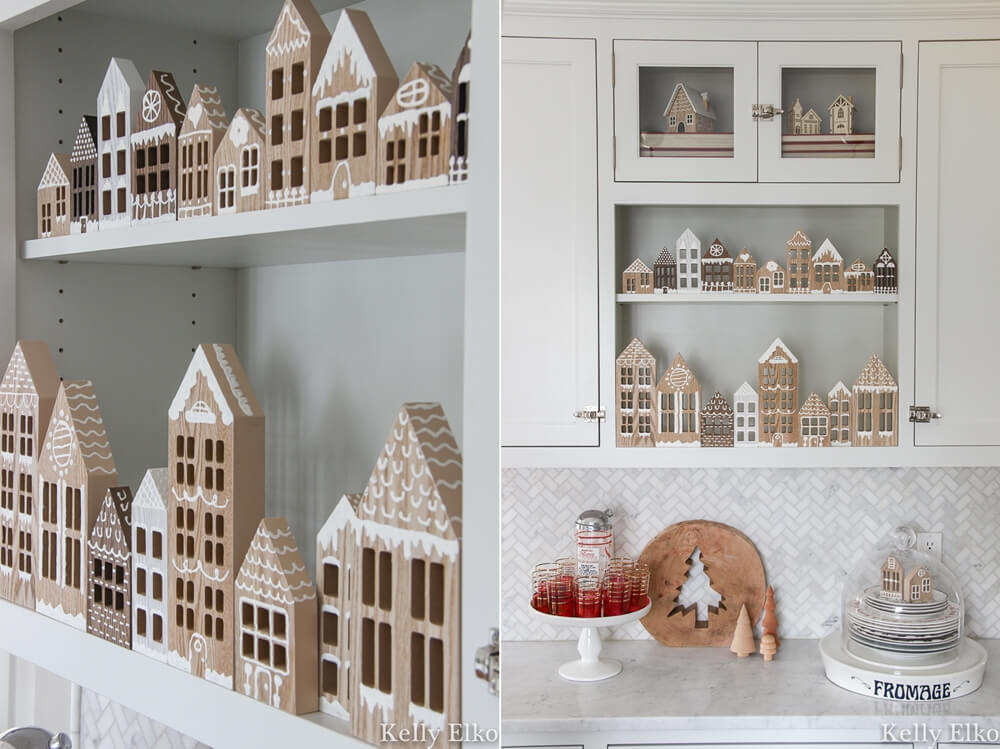 DIY Wood Gingerbread Houses