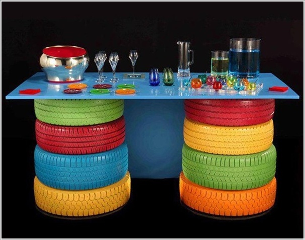 Colorific Outdoor Table