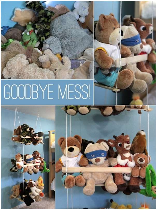 A Swing to Store Stuff Toys