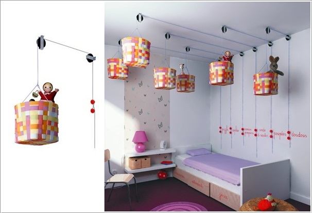 Cool Pulley System Ceiling Storage