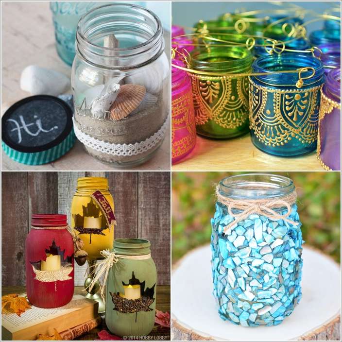 10 Awesome DIY Mason Jar Decor Ideas