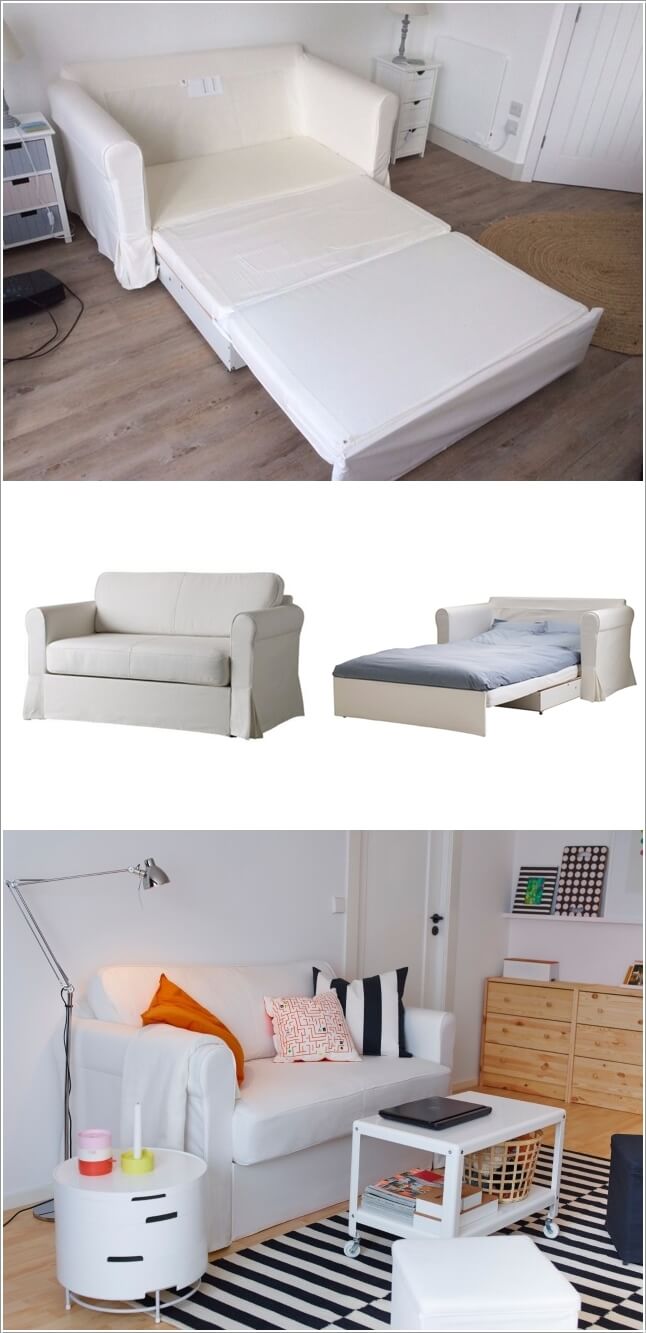 A Small Sofa That Packs a Surprise Perfect For Small Apartments