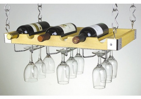 6+Bottle+Hanging_Wall+Wine+Rack+in+Natural