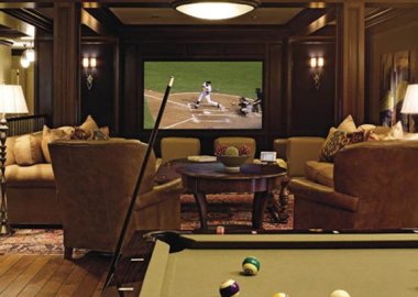 Men Club Home Cinema Design