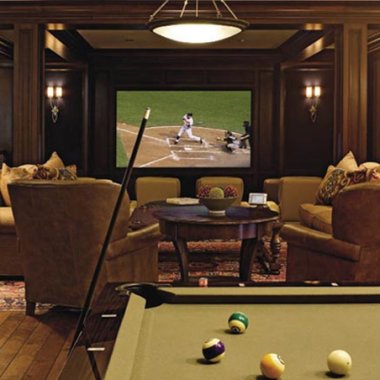 Men Club Home Cinema Design