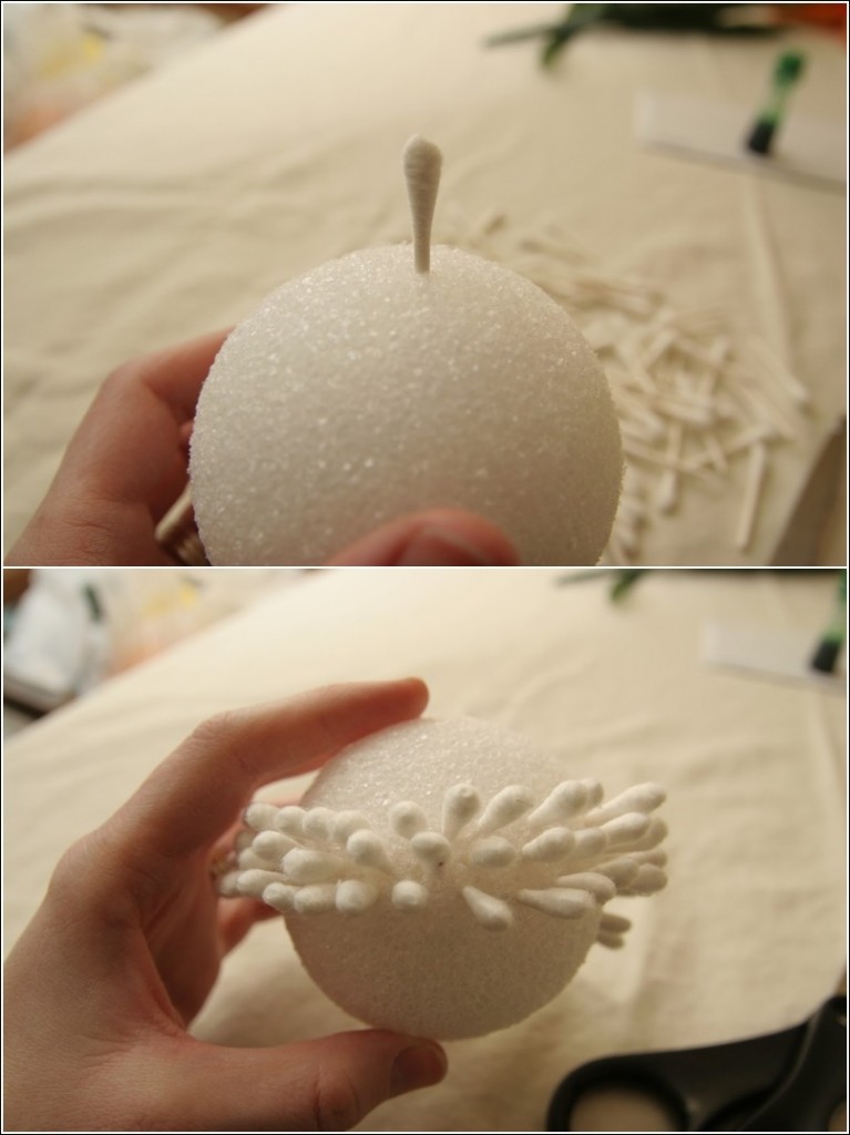 Time to Craft these Stunning Flowers with Qtips