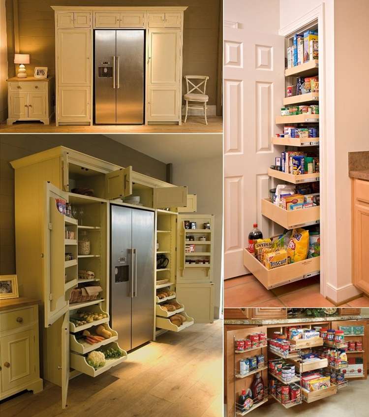 5 Cool and Creative Kitchen Pantry Designs