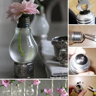 light bulb art